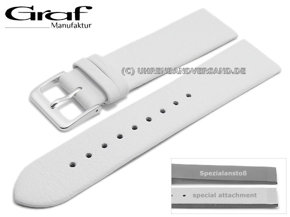 Buy Elegance Leather 20 mm Watch Strap Replacement HA7123G-2_K0022671