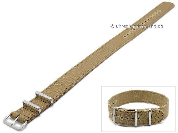 canvas strap 22mm