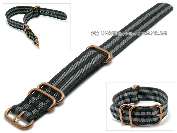 Cinghia Zulu 5R-BRZ Guarda su Watchbandcenter.com