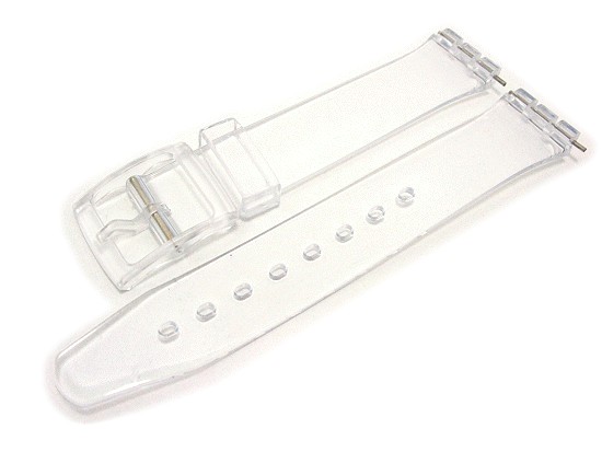 Bracelet swatch transparent Clearance