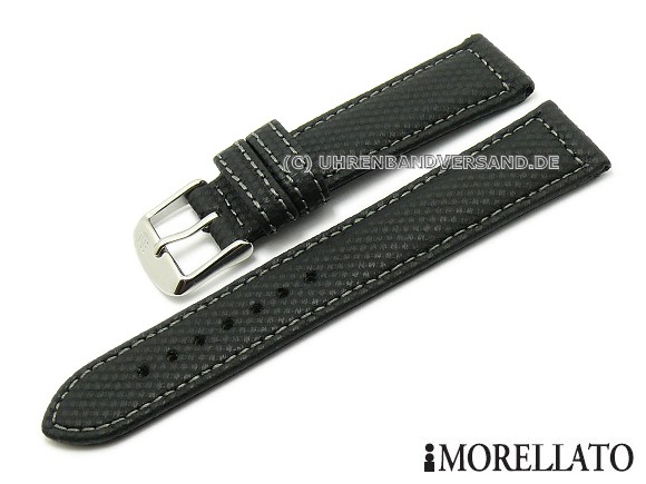 black fabric watch strap