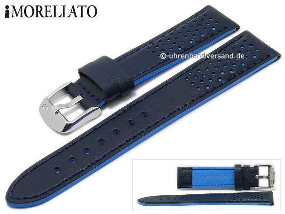 22mm blue watch strap