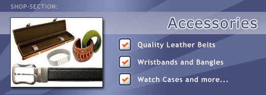 Accessories to compliment watch products