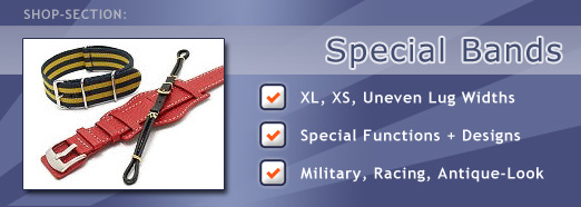 Special watch bands