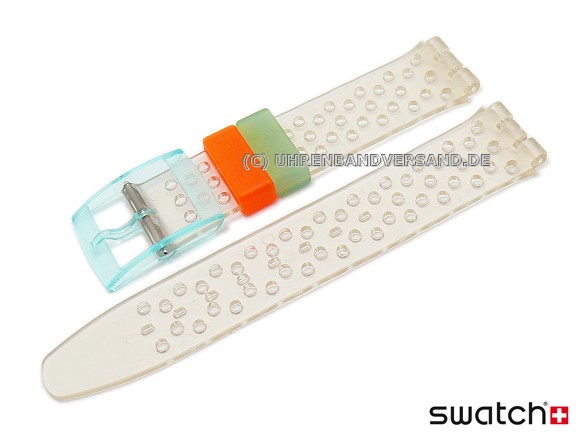 swatch transparent strap