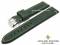 Watch strap Rustika Militar 20mm green...