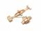 Butterfly clasp (HeBFS-10) 18mm stainless...