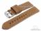 Watch strap 22mm light brown leather...