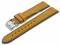 Watch strap 20mm ocher leather vintage...