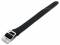 Watch strap Atlantic 22mm black perlon/textile...