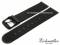 Watch strap 18mm black stainless steel...