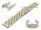 Watch band 20mm stainless steel dual...