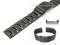 Watch band 22mm stainless steel black...