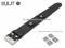 Watch strap 18-20-22-24mm black leather...