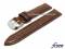 Watch strap Luxor 22mm brown leather...