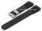 Watch strap 20mm black synthetic diver...