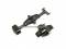 Butterfly clasp (HeBFS-12) 22mm stainless...