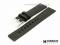 Watch band XL Pure 20mm black caoutchouc...