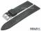 Watch strap Florenz 18mm grey leather...