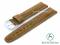 Watch strap 18mm brown leather VEGAN...