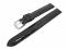 Watch band XL 14mm black alligator grain...