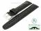 Watch strap 20mm black genuine Ostrich...
