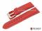 Watch band Berlin 18mm red grained...