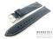 Watch band Wave 22mm dark blue by...