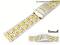 Watch band 20mm stainless steel dual...