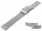 Watch strap 18mm mesh silver easy change...