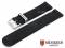 Watch strap Apolda 22mm black nylon/textile...