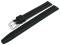 Watch strap XL Passau 13mm black leather...