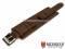 Watch strap Senica 20mm dark brown...