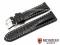 Watch band Catania XS 22mm black alligator...