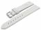 Watch strap Segovia 17mm white leather...