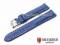 Watch strap Tripolis 22mm royal blue...