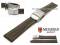 Watch strap Drayton 20mm dark brown...
