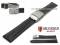 Watch strap Drayton 20mm black leather...