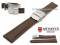 Watch strap Lewiston 18mm dark brown...