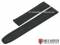 Watch strap Limera 16mm black leather...