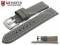 Watch strap Riga 20mm grey synthetic...