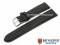 Watch band Alvesta 18mm black grained...