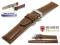 Watch strap Merano 18mm brown alligator...