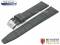 Watch strap Niceville 18mm grey leather...
