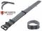 Watch strap Georgia 18mm grey textile...