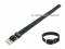 Watch strap 10mm black nylon/textile...