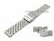 Watch strap 24mm stainless steel solid...