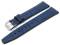Watch strap Dallas 21mm dark blue...