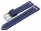 Watch strap 22mm dark blue silicone...